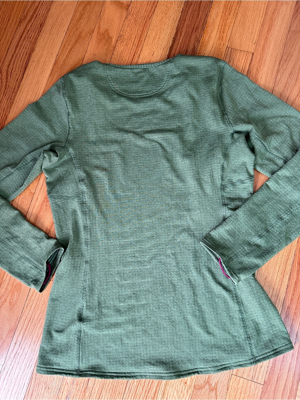 Patagonia Capilene 3 Midweight Crew Baselayer Top Women’s M OlivGreen Long Sleev - Picture 11 of 13